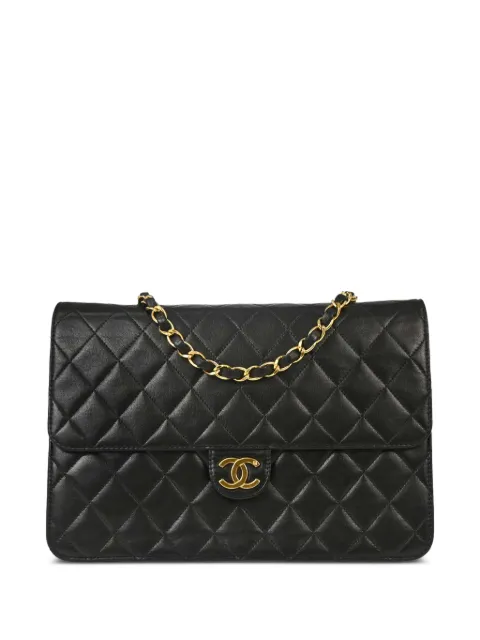 CHANEL Pre-Owned medium 1996-1997 Flap quilted CC turn-lock shoulder bag