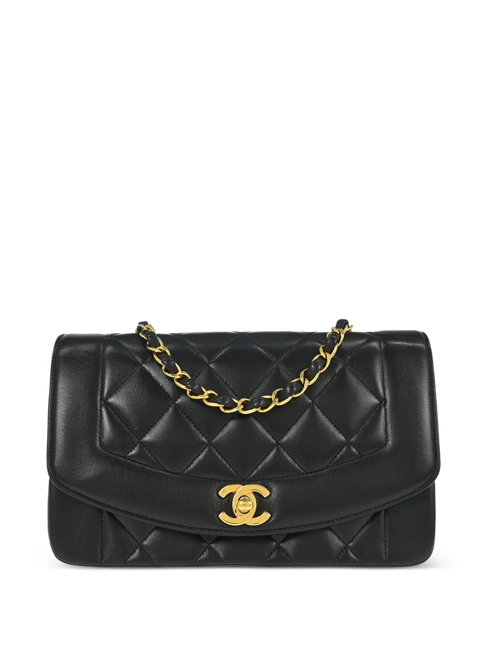 CHANEL Pre-Owned small 1991-1994 Diana shoulder bag - Nero