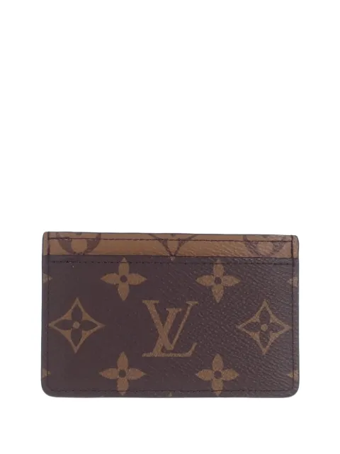 Louis Vuitton Pre-Owned حامل بطاقات 'مونوغرام ريفيرس' 2021-2026