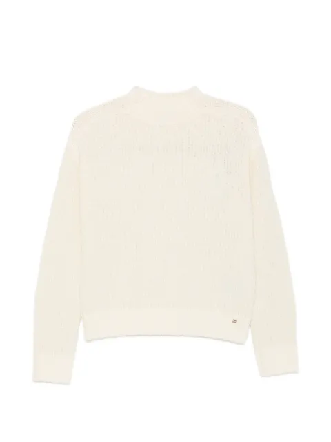 Herno bouclé ribbed-trim sweater