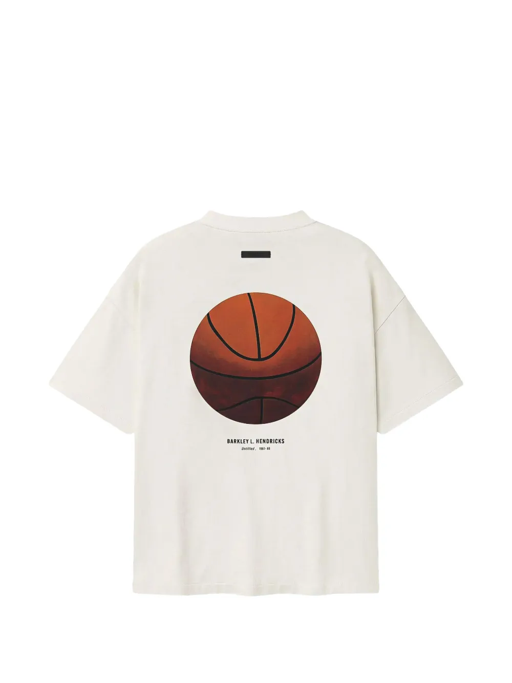 FEAR OF GOD ESSENTIALS Knicks x Barkley Hendricks 90s T-shirt Beige