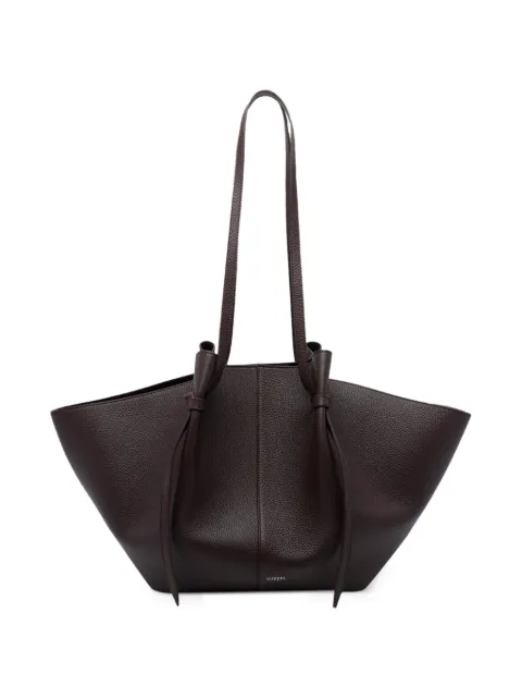 Yuzefi large Mochi pebble-grain leather shoulder bag