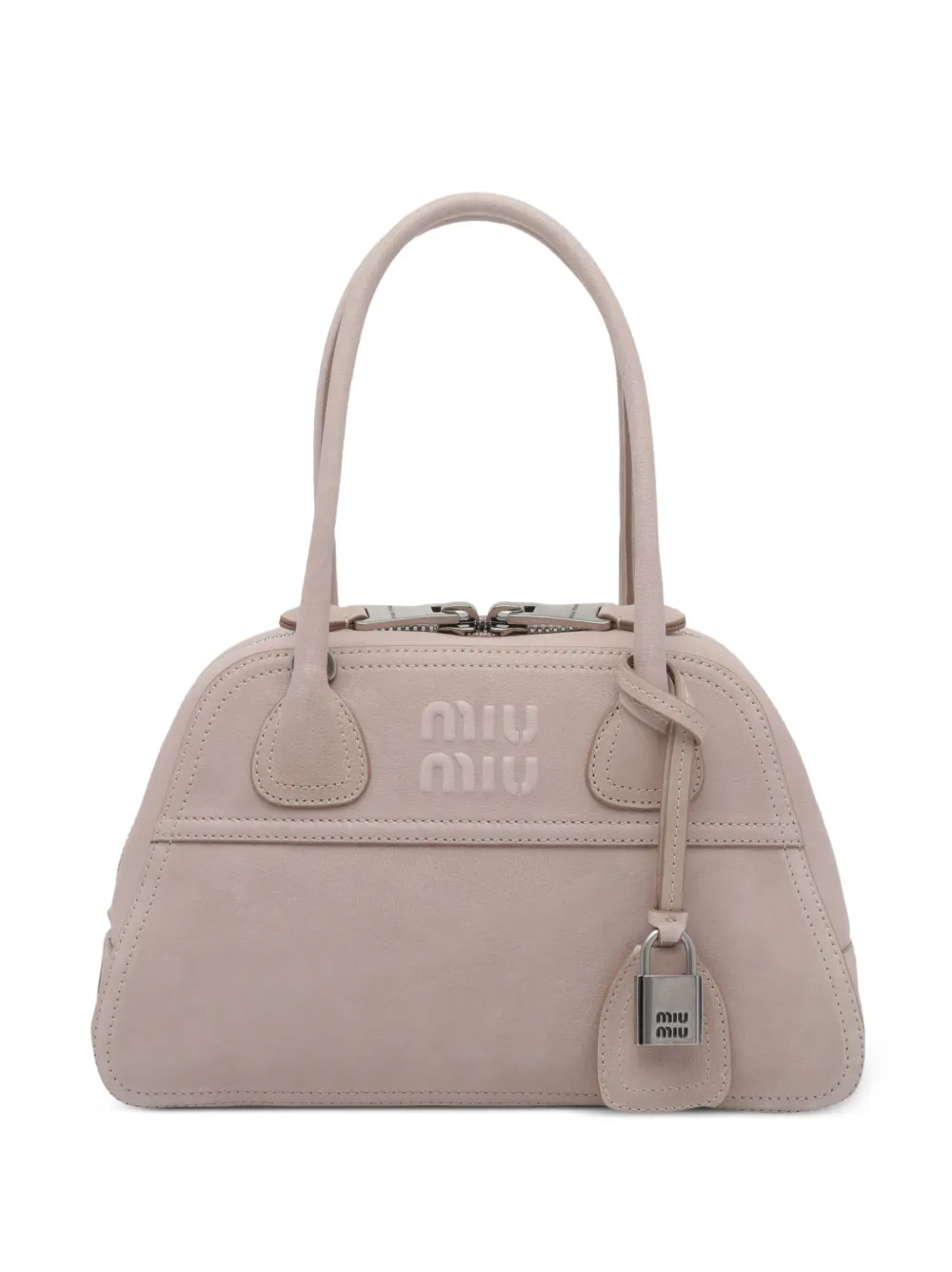 Miu Miu sac Vivant en cuir Nappa - Tons neutres