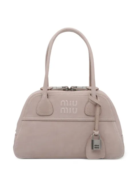 Miu Miu Vivant nappa leather bag