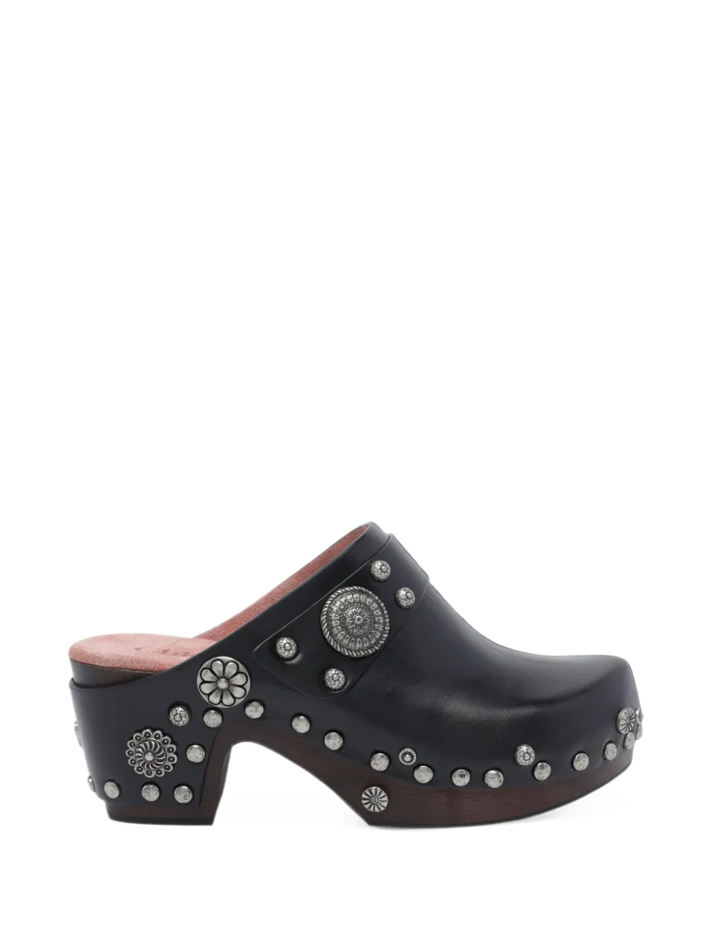 Chloé Talis studded leather mules