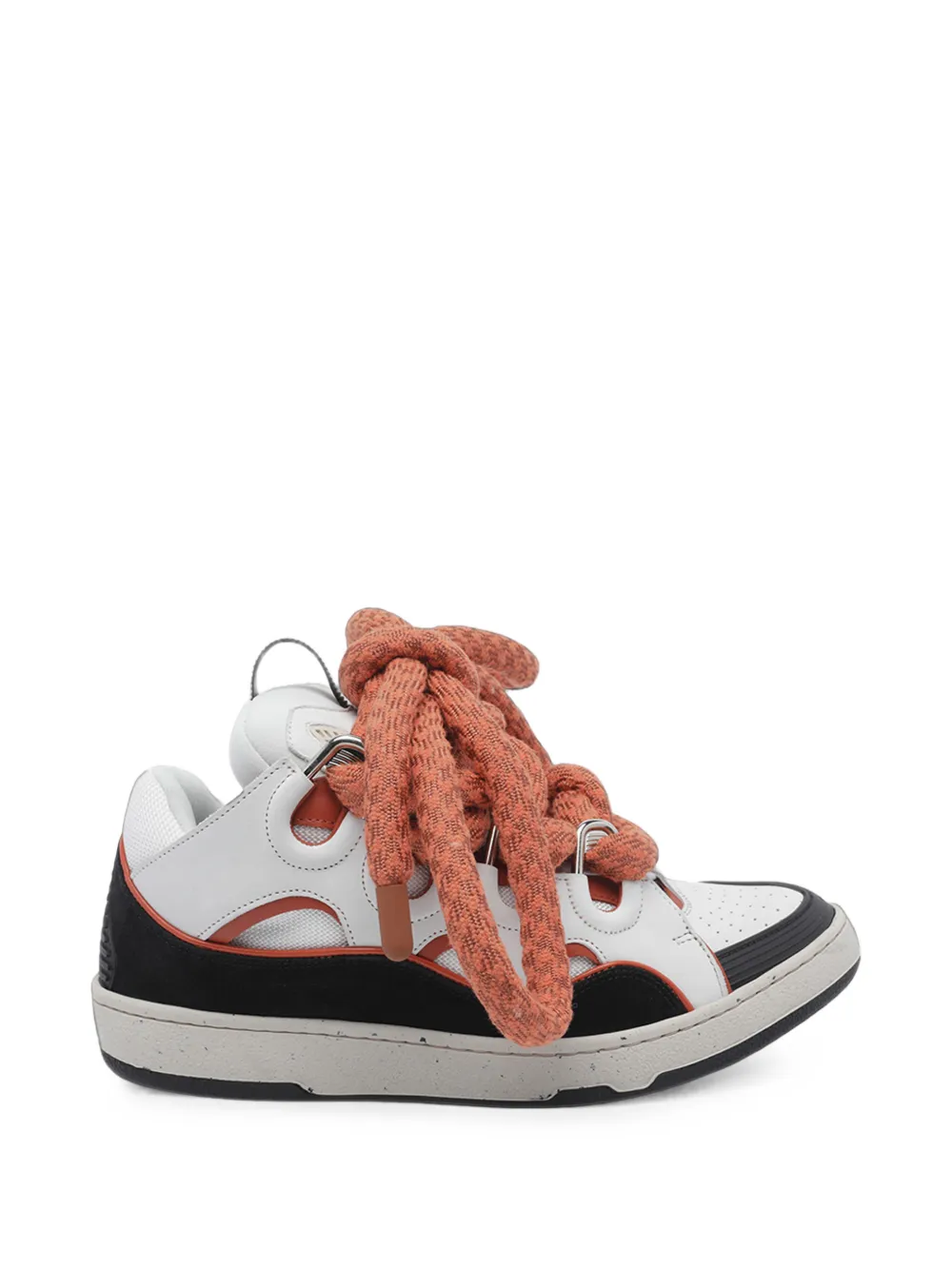 Lanvin Curb snake sneakers in leather