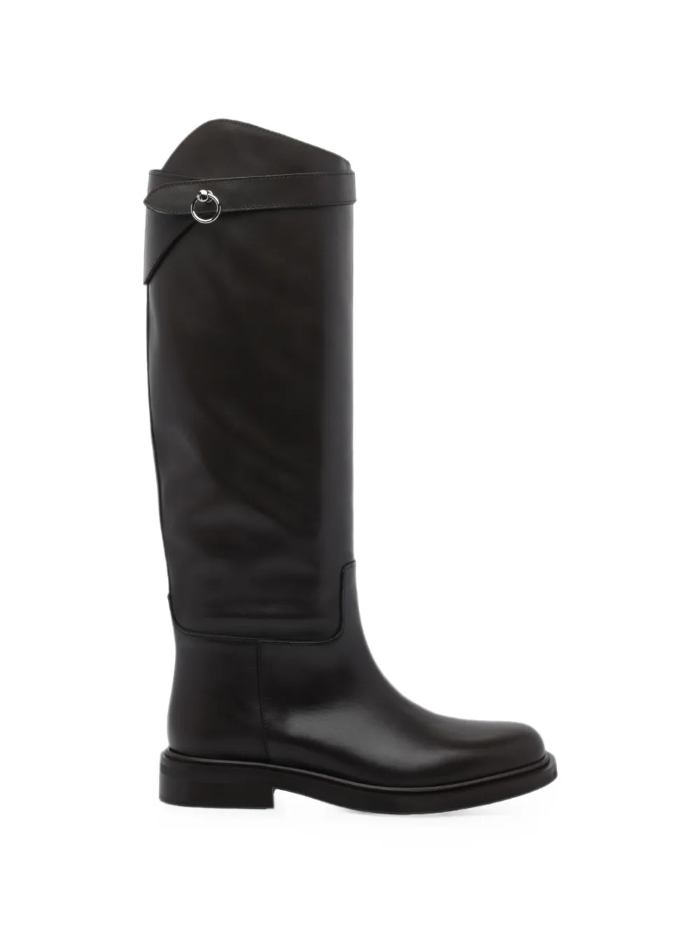 POEVE buckle-detail Fibi boots
