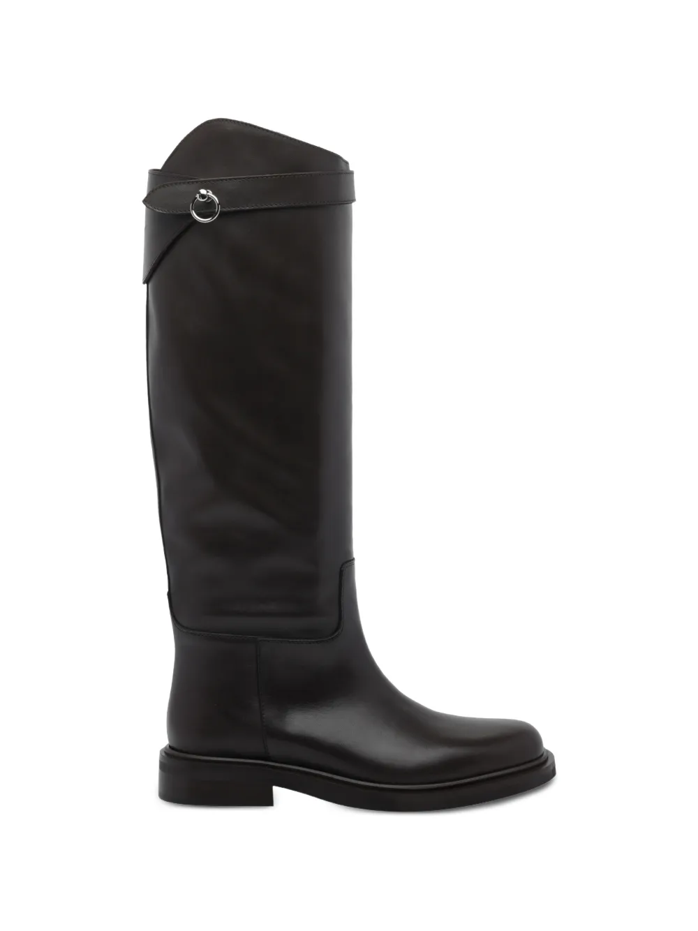 POEVE buckle-detail Fibi boots