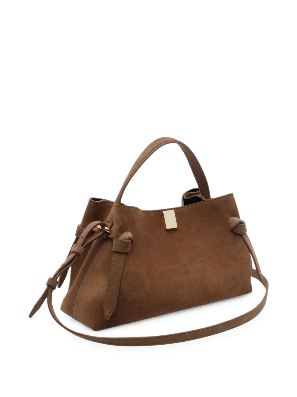 Yuzefi Gyoza shopper van rundleer Bruin