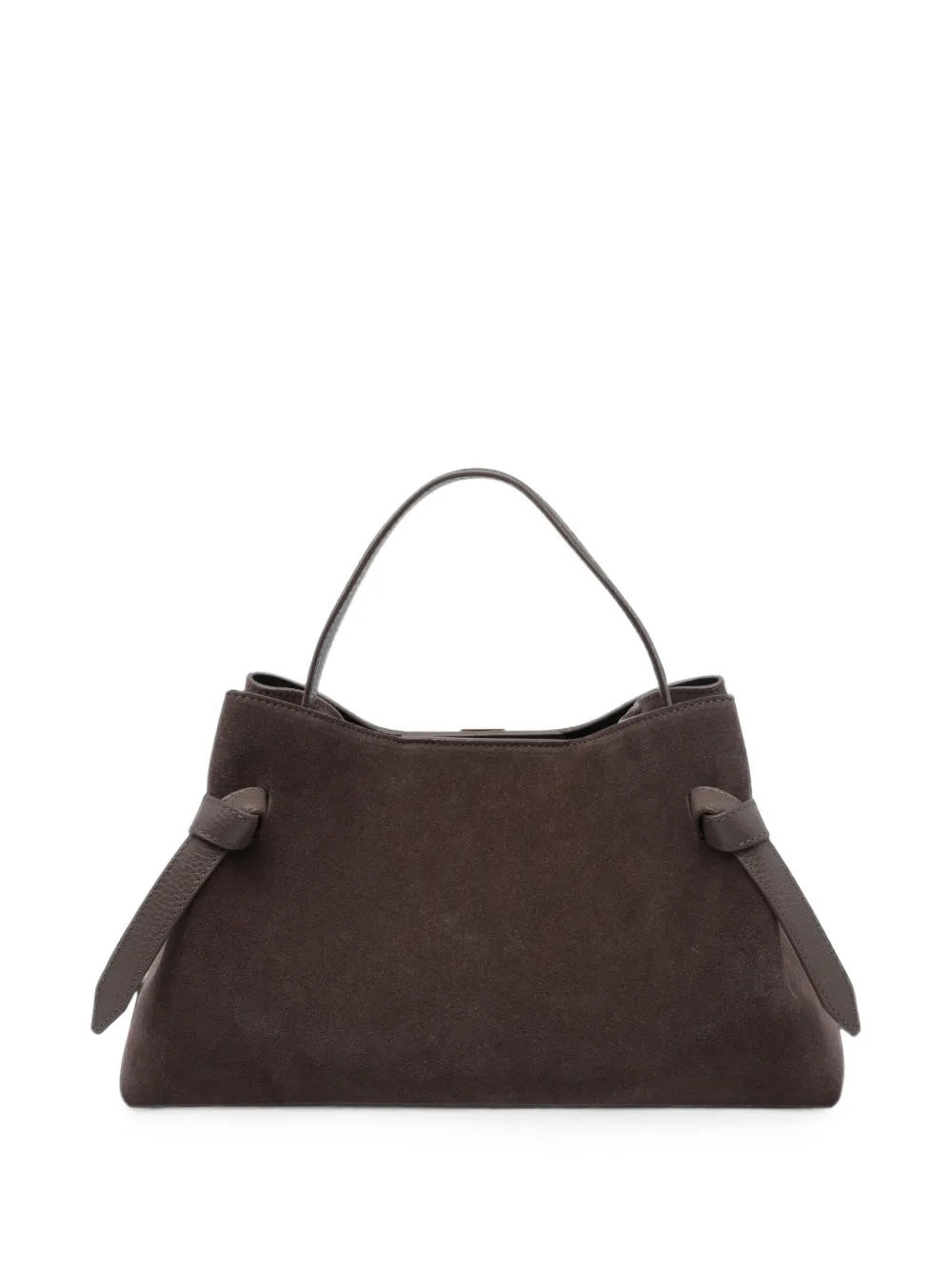 Yuzefi Gyoza suède shopper Bruin