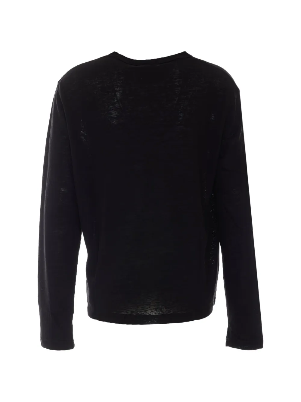 Daily Paper Slubtextuur T-shirt met logoborduurwerk Zwart
