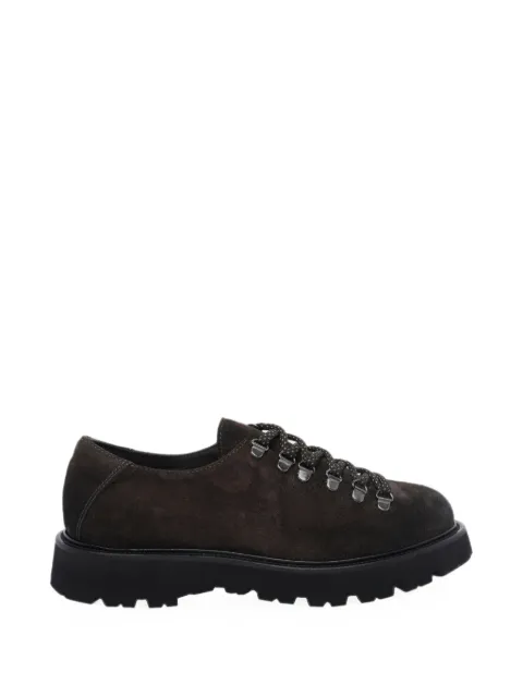 Pawelk's round-toe suede low-top sneakers