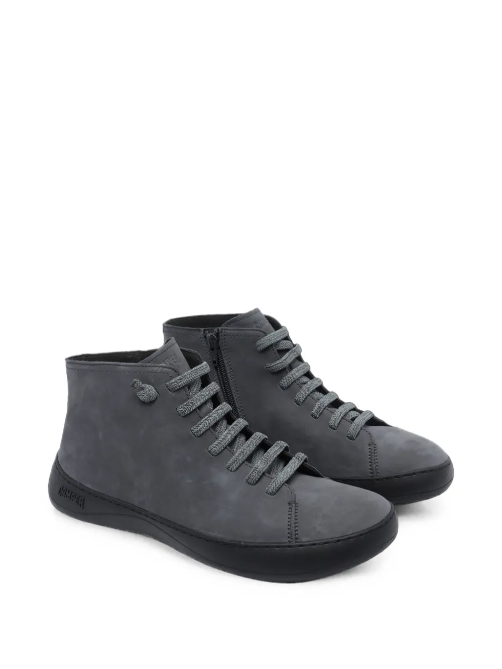Camper Peu Serra leather high-top sneakers Grijs