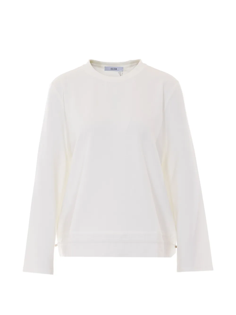 Eleh drawstring long-sleeve top