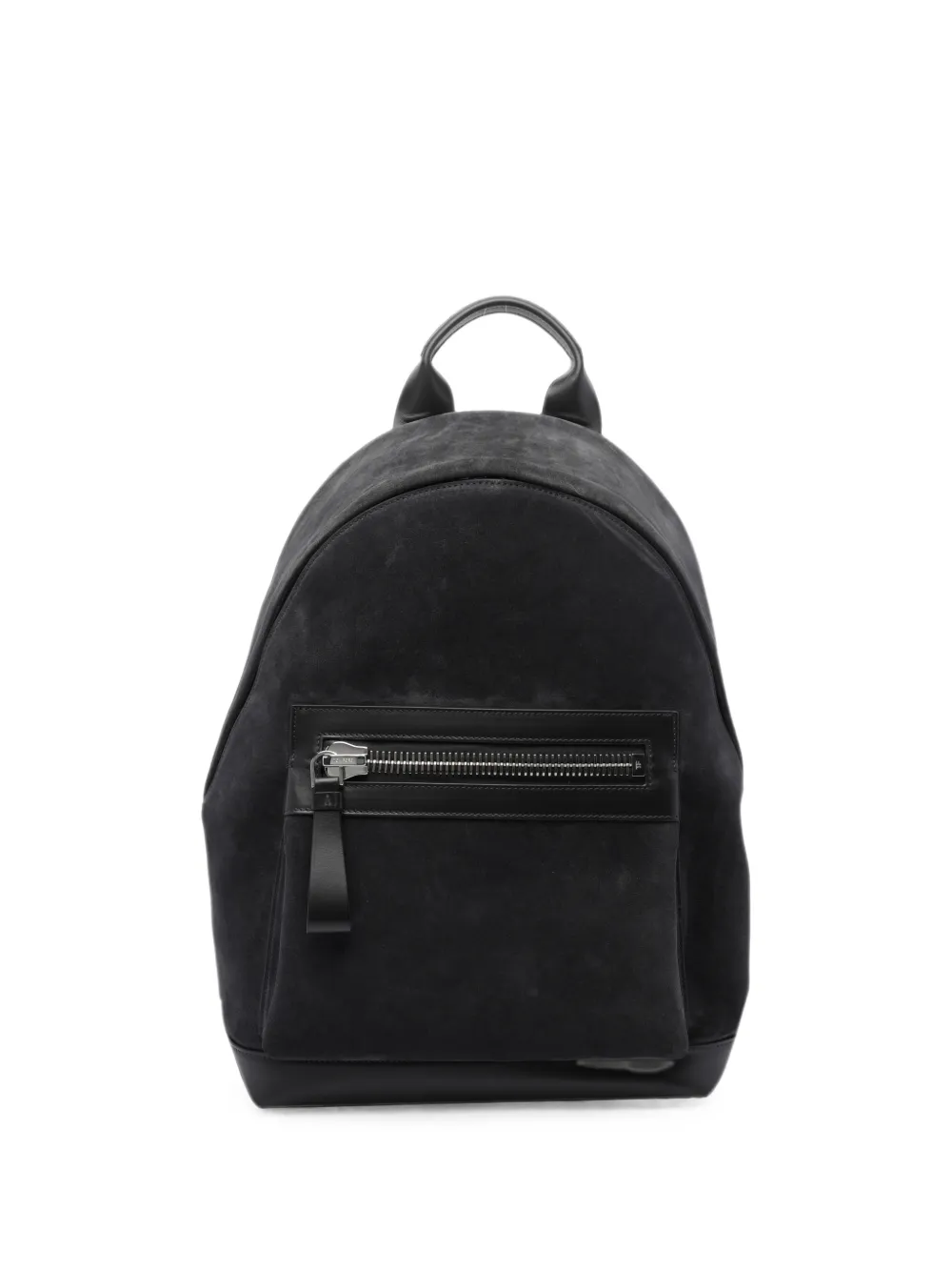 TOM FORD suede-finish zip-fastening backpack - Noir