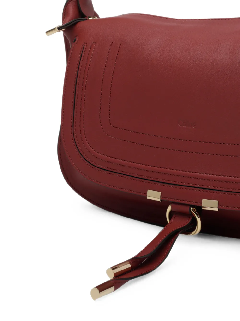 Chloé Marcie kleine shopper Rood