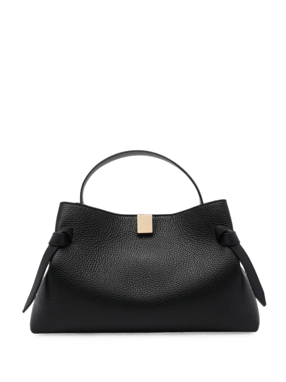 Yuzefi Gyoza pebble-grain leather handbag