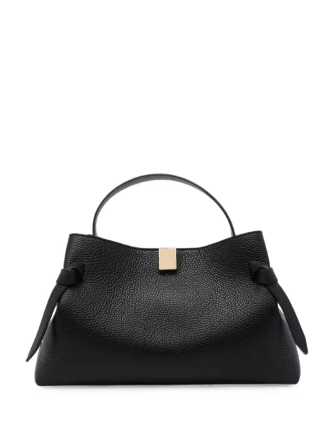 Yuzefi Gyoza pebble-grain leather handbag