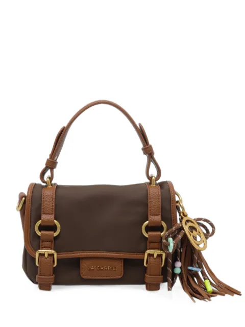 La Carrie Dark Wave buckle-detail tote bag