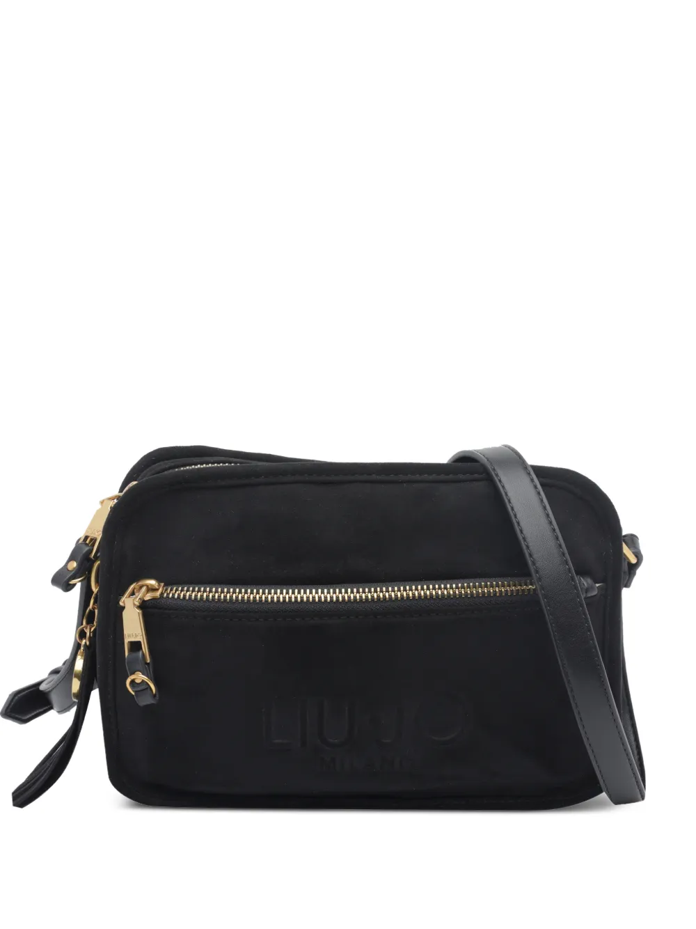 LIU JO logo-embossed tassel-detail cross body bag