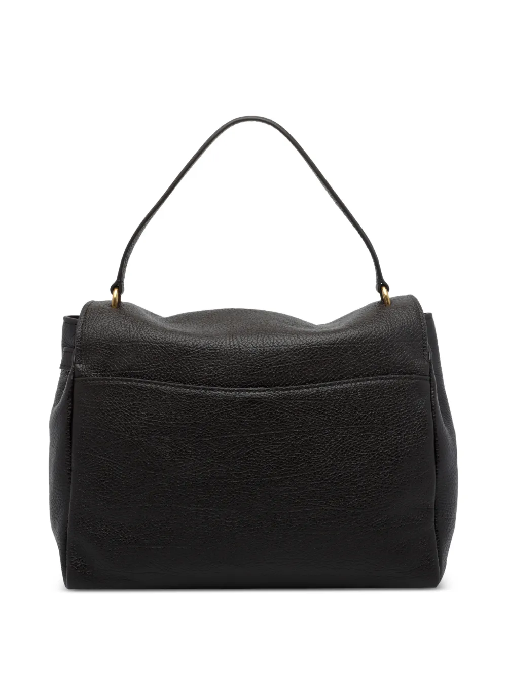 Michael Kors Grote Hamilton leren tas met textuur Bruin