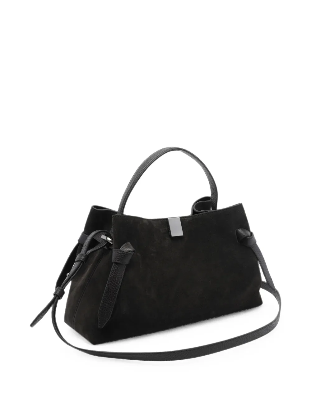 Yuzefi Gyoza suède shopper Bruin