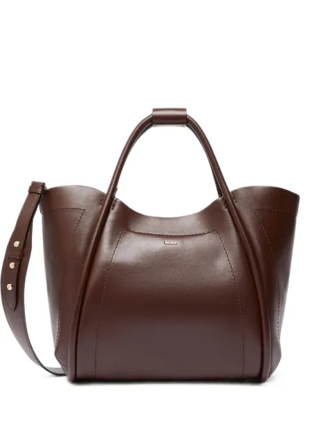 Max Mara Marine leather tote bag