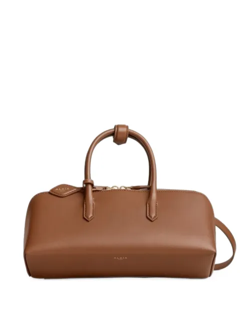 Alaïa small Delta leather tote bag