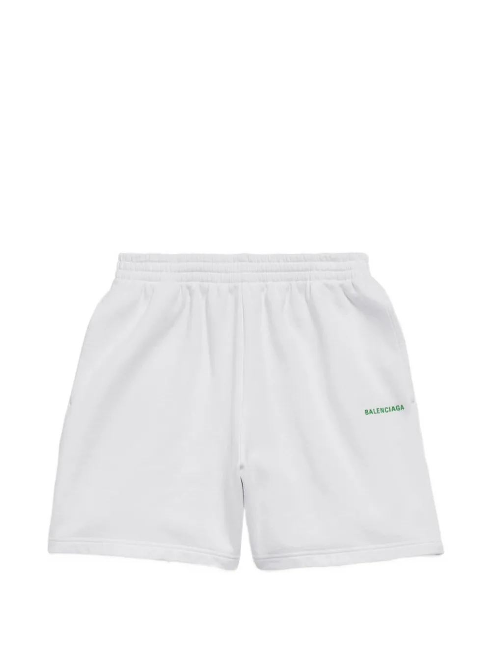 Balenciaga logo-embroidered shorts