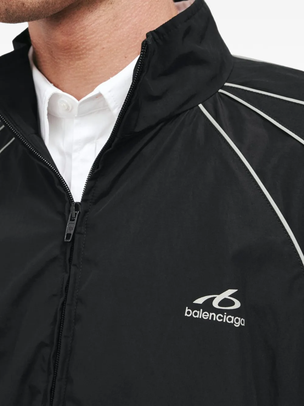 Balenciaga Bodies trainingsjack met afwerking Zwart