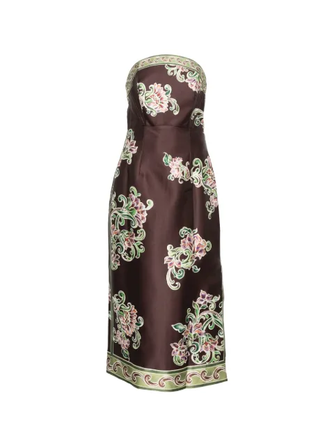 ALEMAIS vestido midi Josie