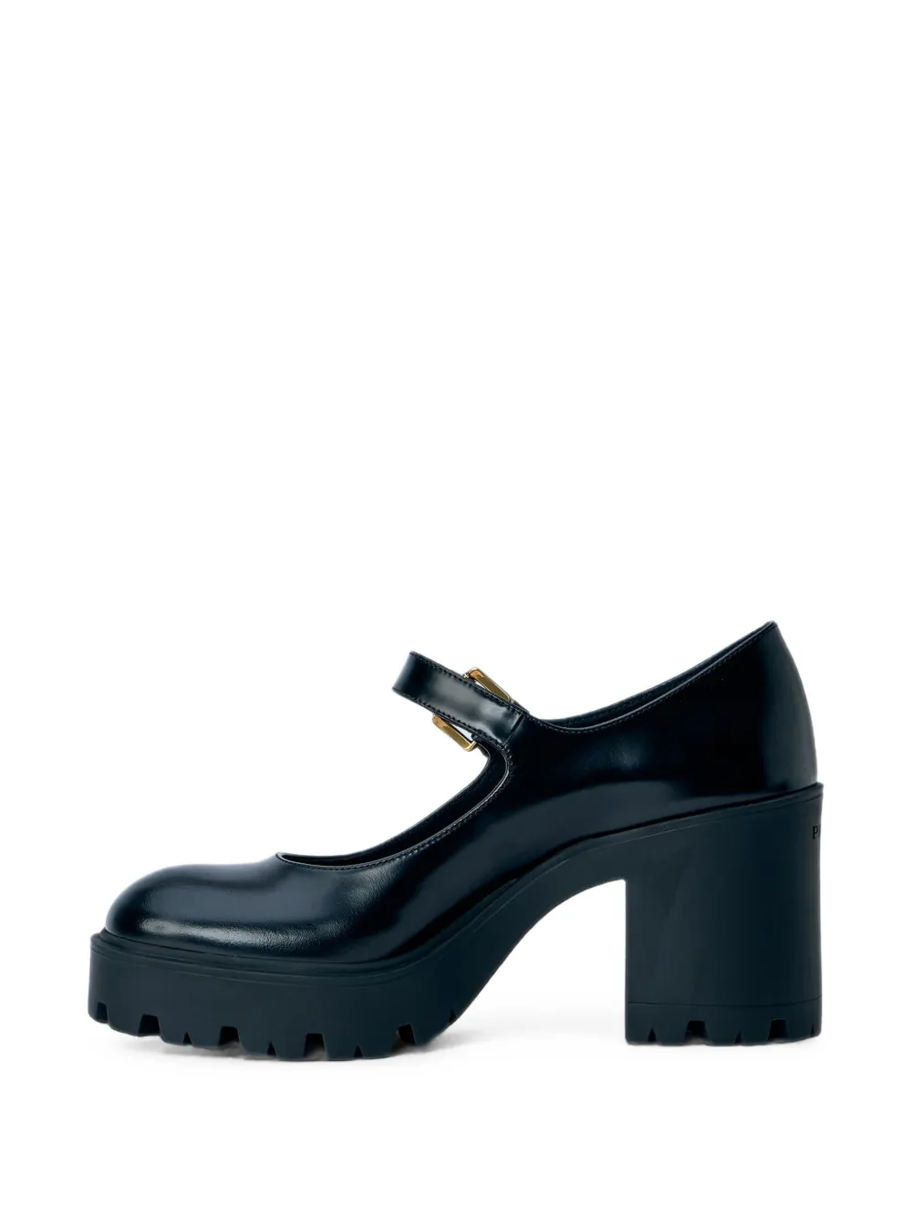 Prada Leren pumps Zwart