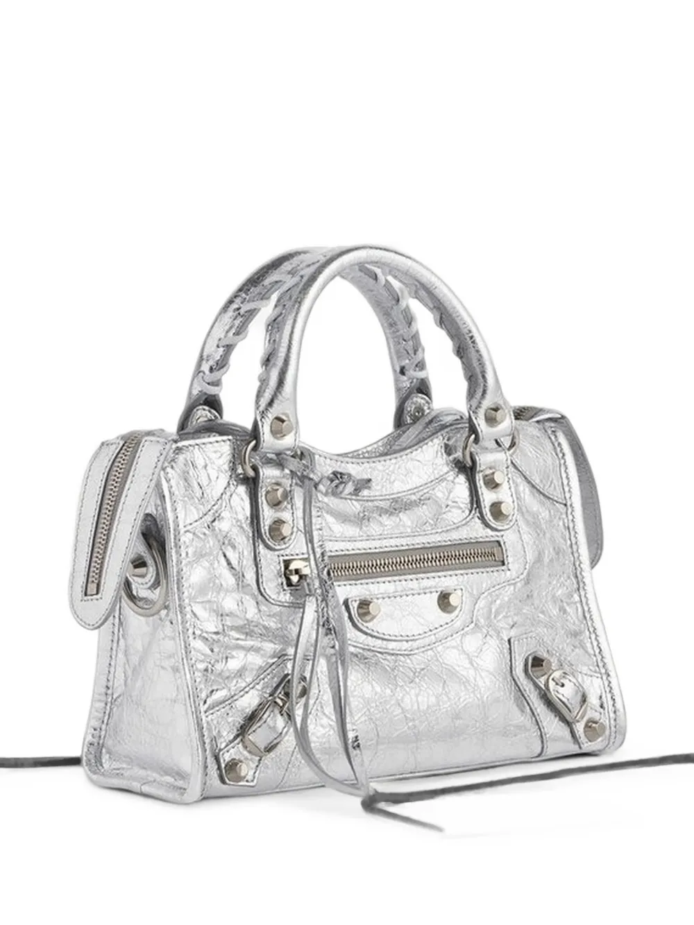 Balenciaga City kleine shopper Zilver