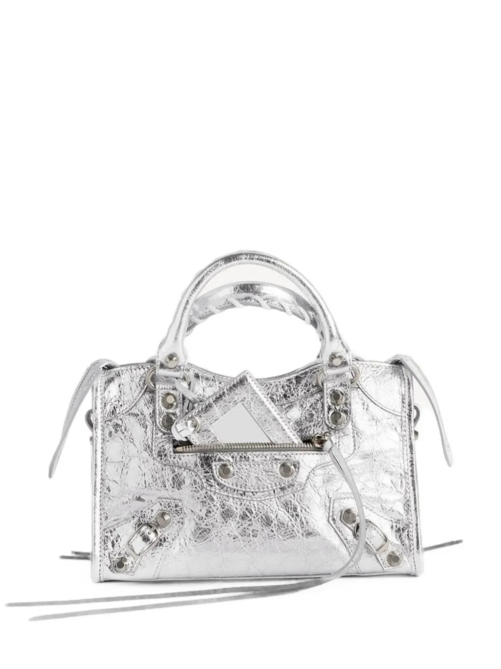 Balenciaga City kleine shopper Zilver