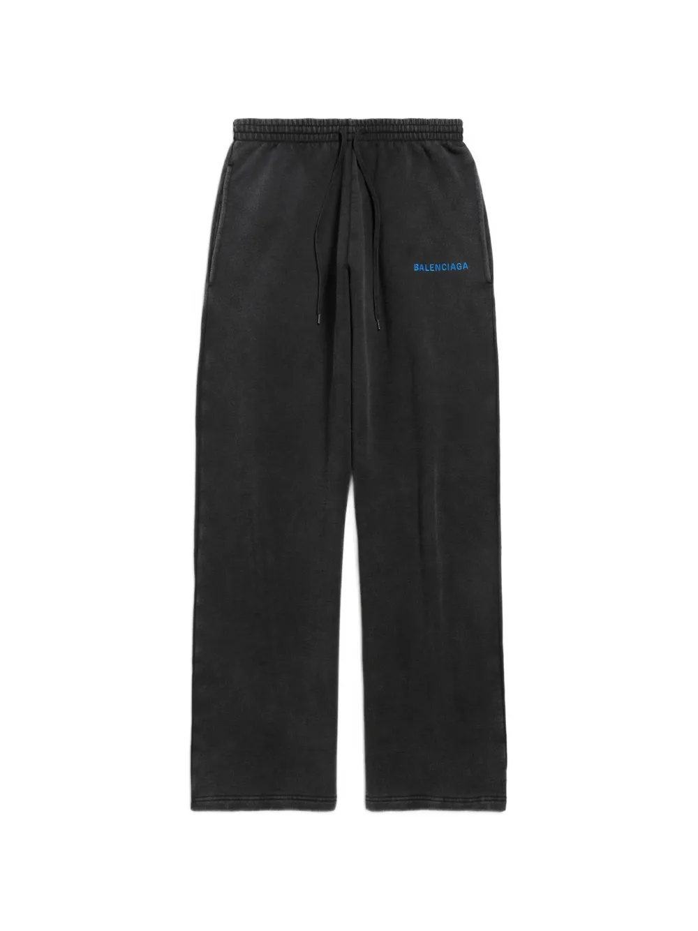 Balenciaga logo-embroidered oversized track pants