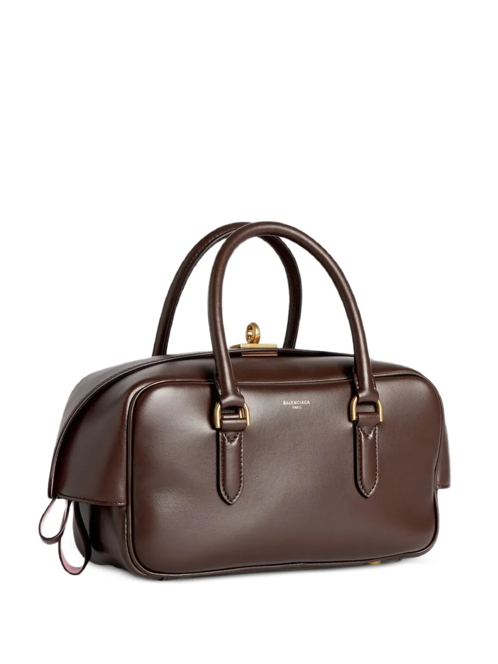 Balenciaga Kleine Le 7 bowlingshopper Bruin