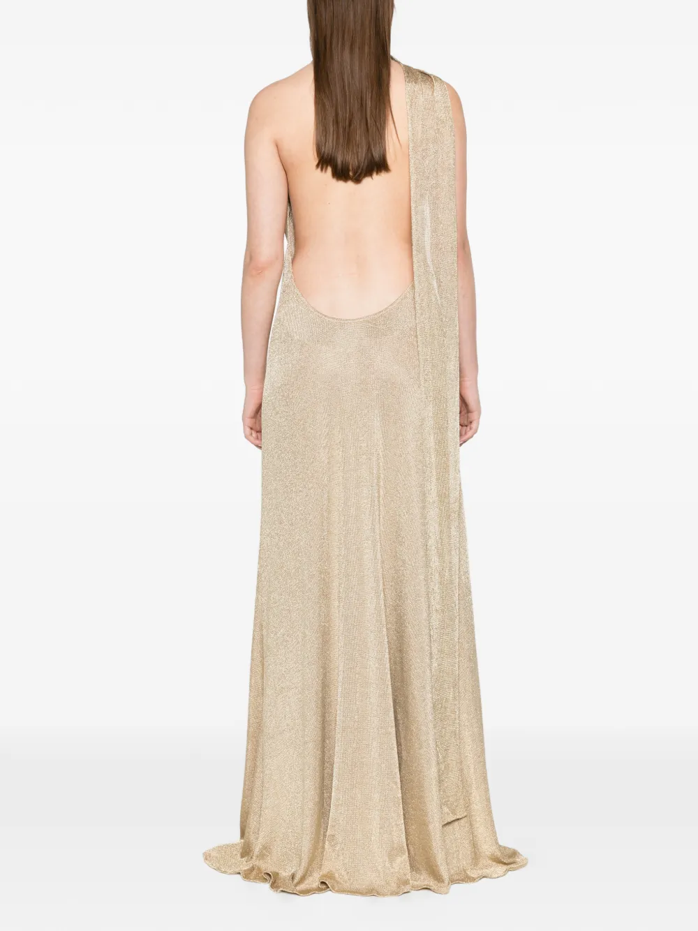 ARCINA ORI Kaia dress gold Goud