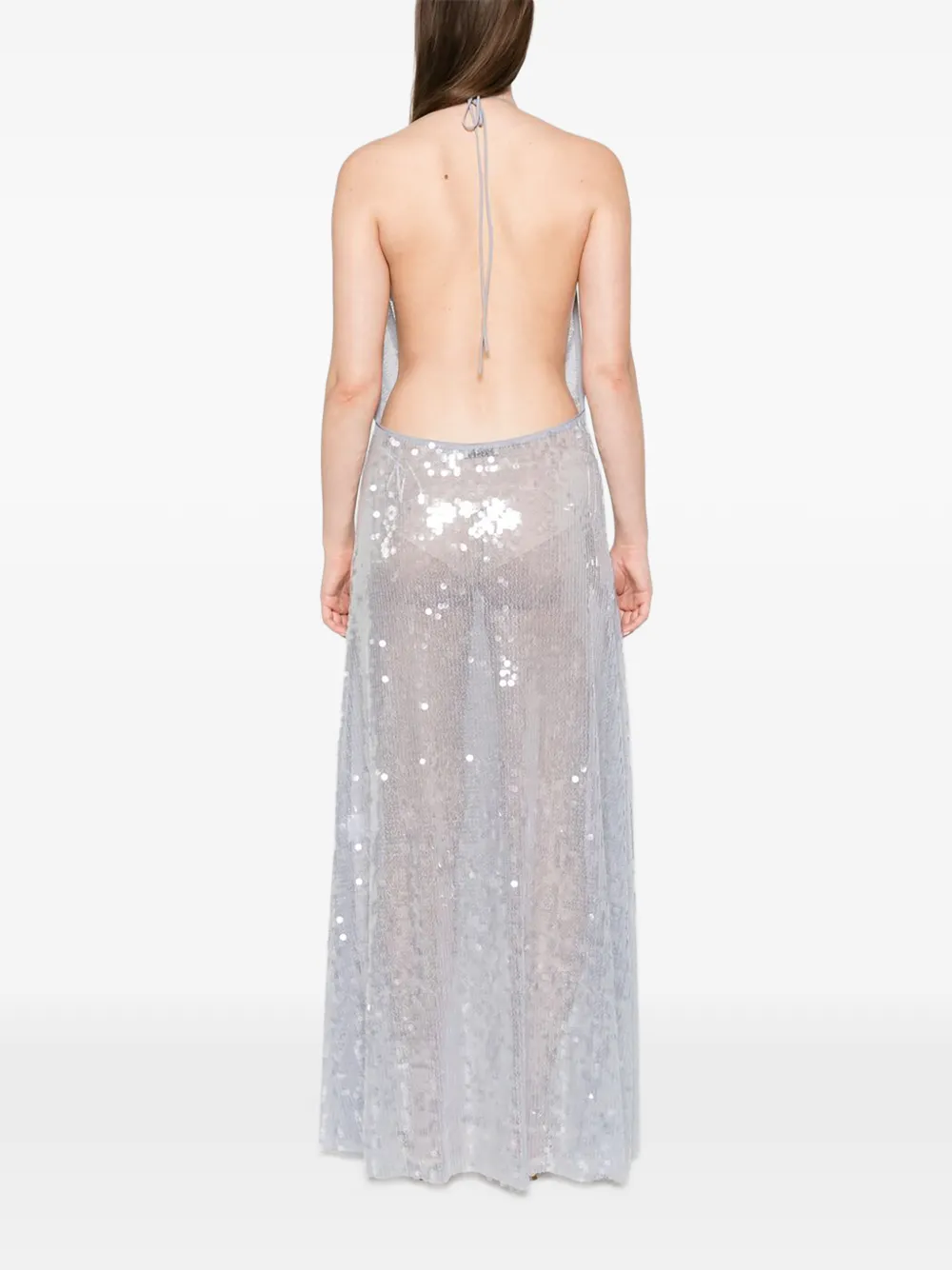 ARCINA ORI Luka dress silver Zilver