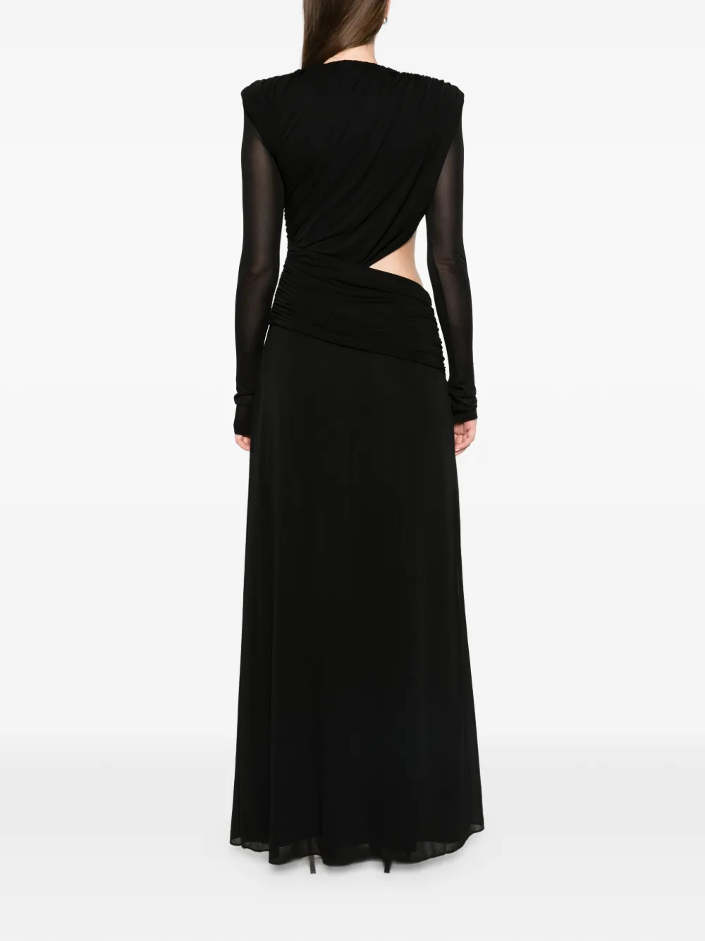 ARCINA ORI Sacha dress black Zwart