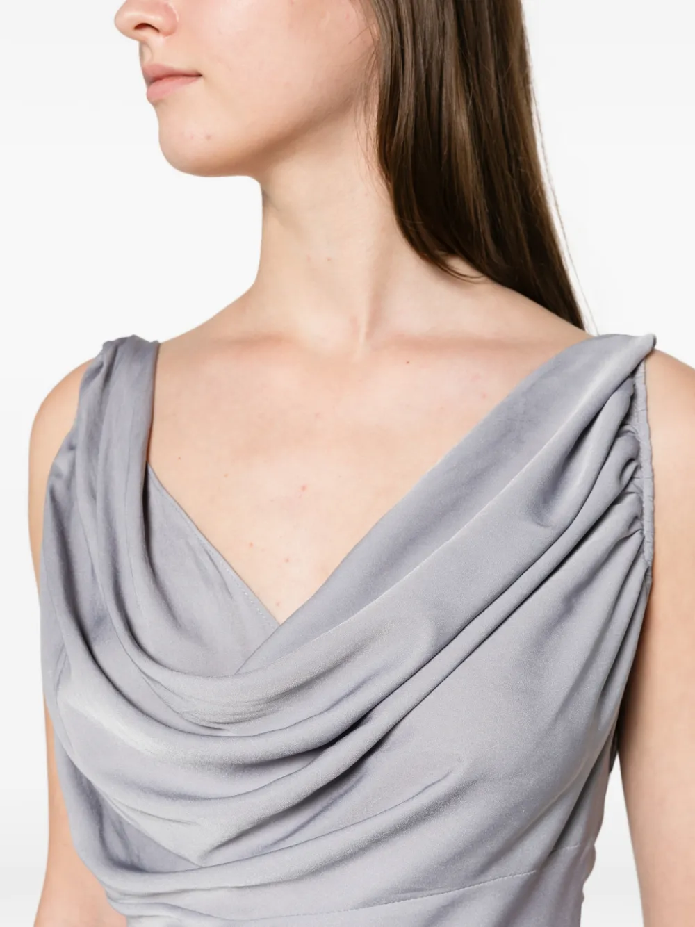 ARCINA ORI Jordi dress moonstone Grijs
