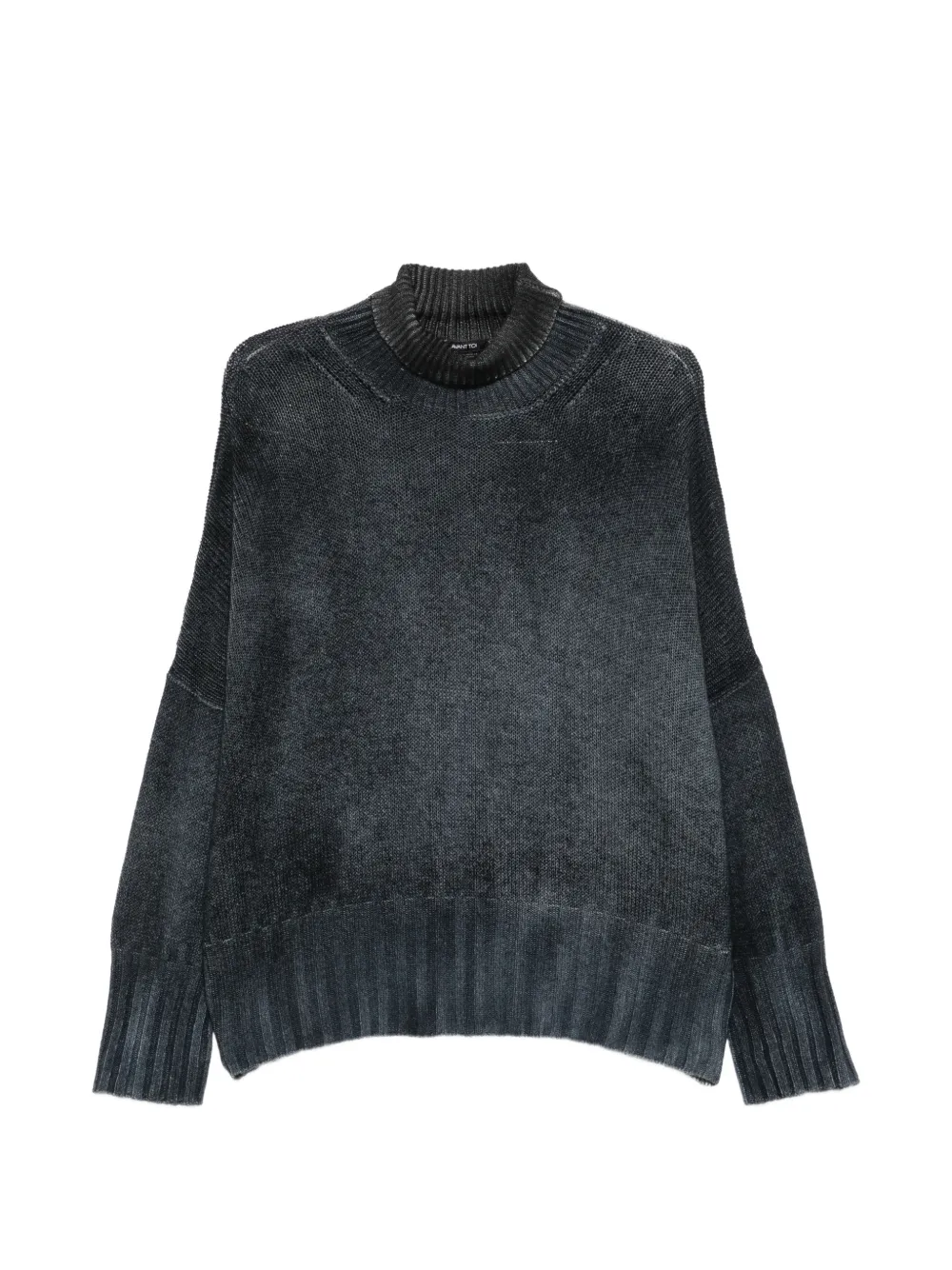 Avant Toi hand-painted high-neck sweater