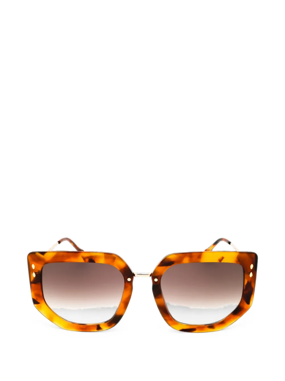 ISABEL MARANT tortoiseshell-effect cat-eye sunglasses · 55