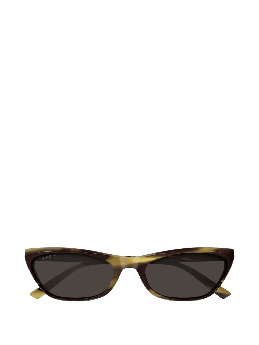Gucci Eyewear Interlocking G cat-eye sunglasses - Marrone