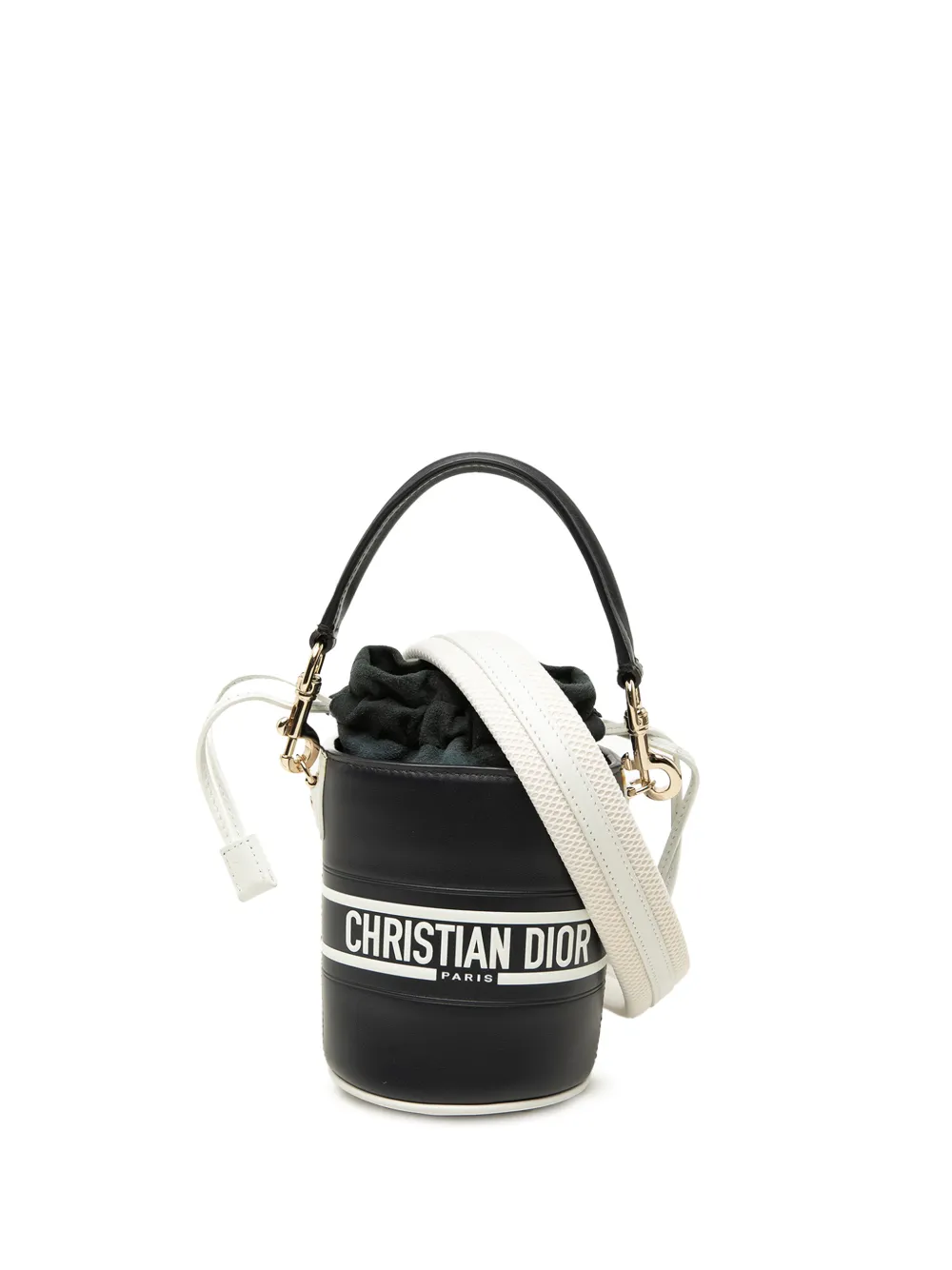 Christian Dior Pre-Owned 2022 micro Vibe Beuteltasche aus Kalbsleder mit Kordelzug - Blau
