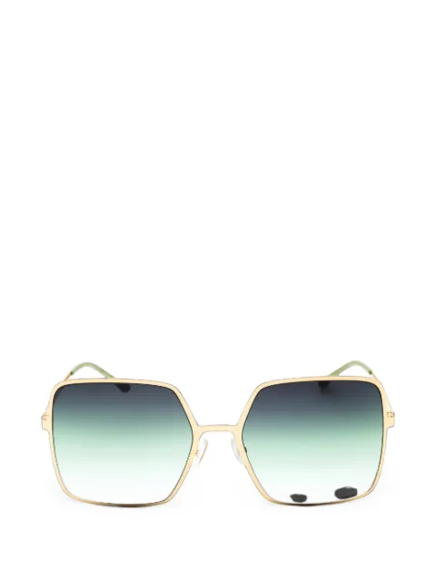 ISABEL MARANT oversized geometric-frame sunglasses
