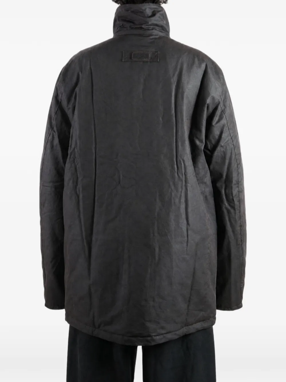 Barbour Sandale jack met meerdere zakken en gewaxte afwerking Bruin