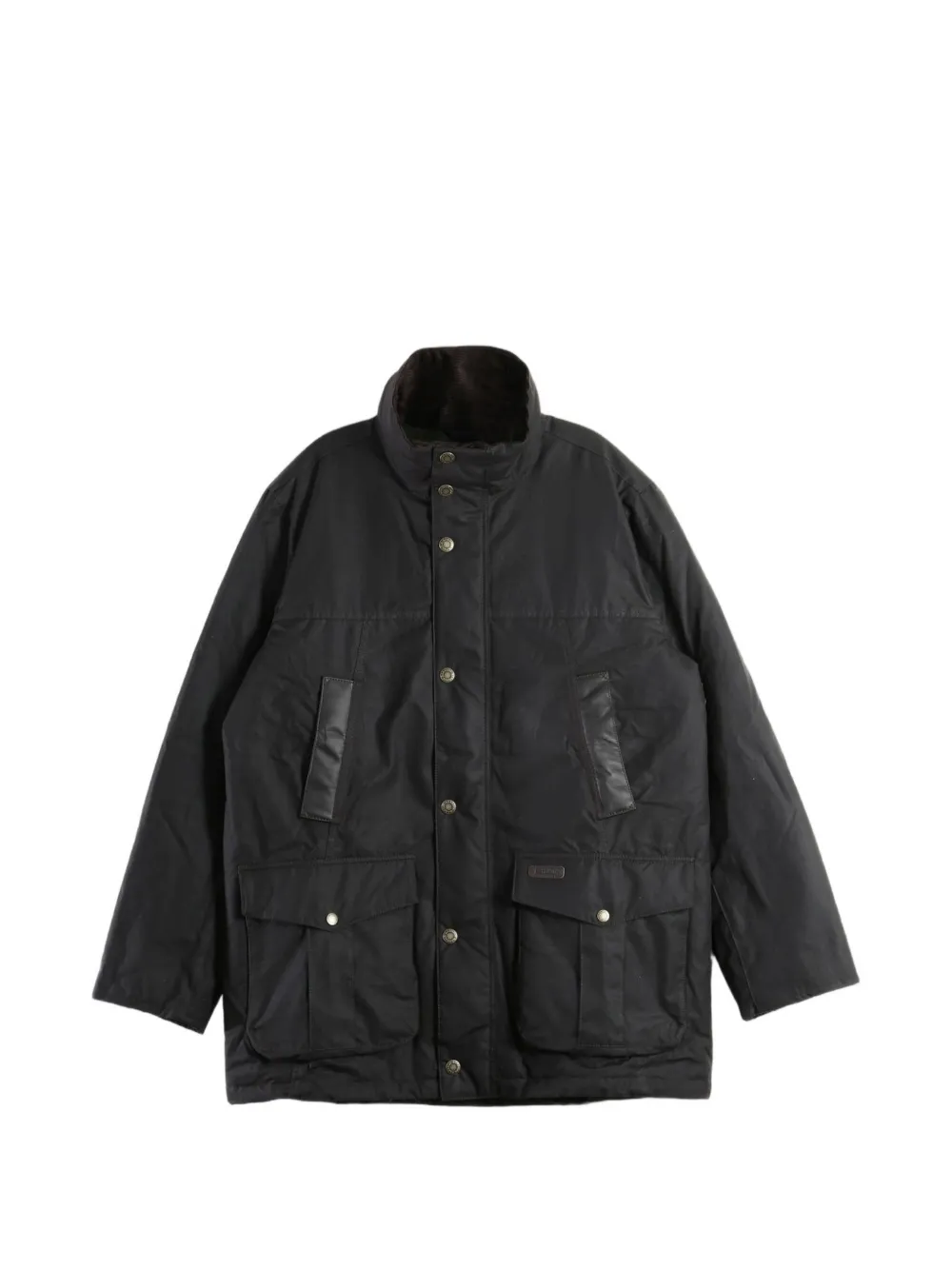 Barbour Sandale waxed-finish multi-pocket jacket