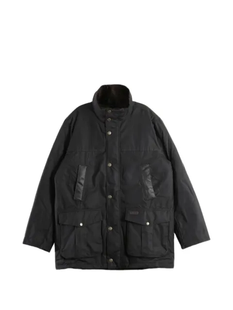 Barbour Sandale waxed-finish multi-pocket jacket