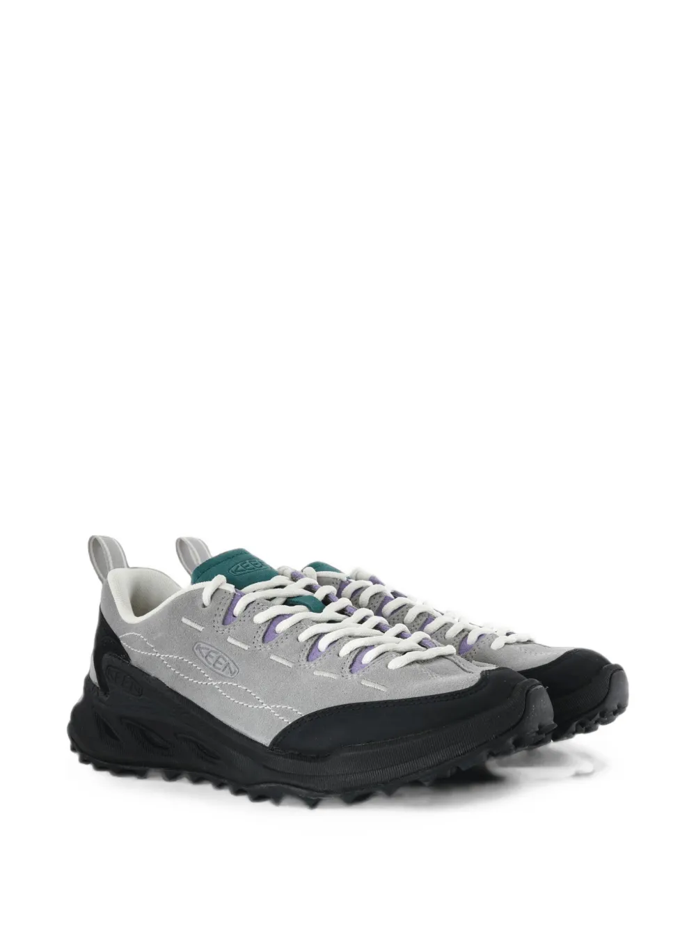 KEEN FOOTWEAR Jasper suede-panelled sneakers Grijs