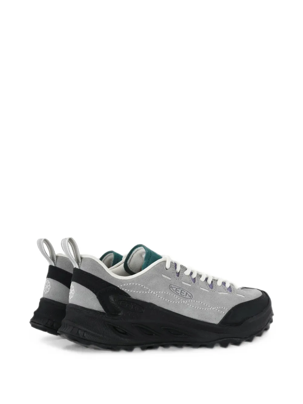 KEEN FOOTWEAR Jasper suede-panelled sneakers Grijs